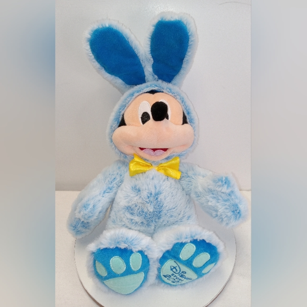 DISNEY 2021 EASTER MICKEY MOUSE BUNNY SOFT PLUSH TOY 18"